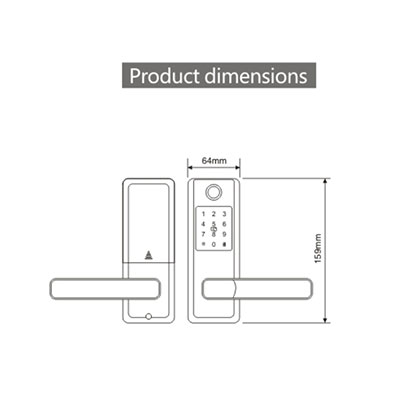 8021 Intelligent door lock series