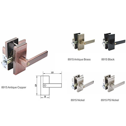 Zinc Alloy Three-bar Lock Series