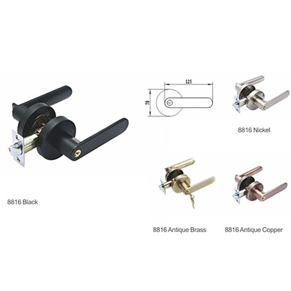 Zinc Alloy Three-bar Lock Series